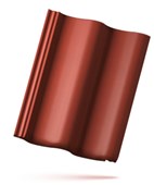 BRAMAC MORAVSKÁ TAŠKA PROTECTOR PLUS - betonová taška základní 1/1 - červenohnědá